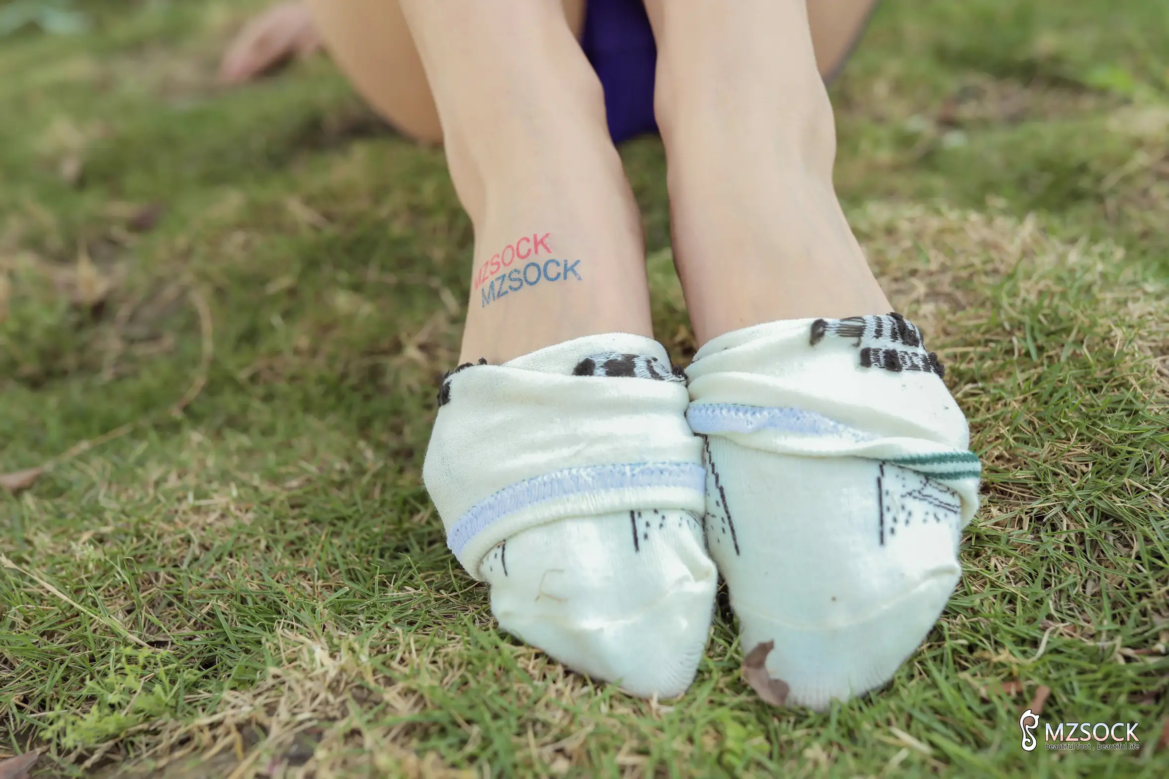 [Mzsock] Love beautiful feet NO.106 cocoa#[74P]-40