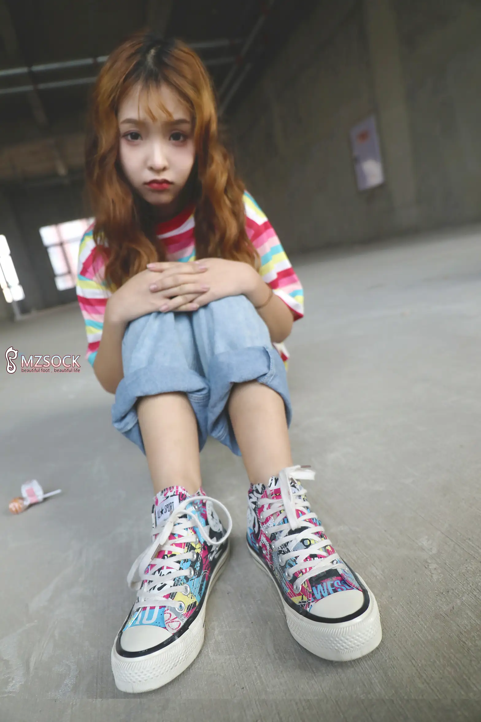 [Mzsock] Love beautiful feet NO.206 ella#[74P]-15